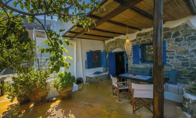 Mirsini House | The Architect's Village House - roof terrace - AC - WIFI