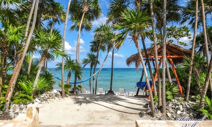 Akumal Villa | The Best Beachfront villa w/pool, in a secure gated South Akumal community!