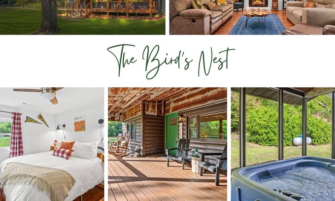 Alarka Cabin | The Bird's Nest Creekside Cabin