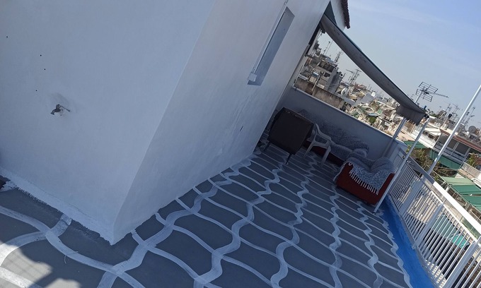 Athens Apartment | The "blue Sky Resort" With a Wonderful View in the Center of Athens