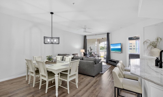 Tropical Cove Condo | The Coastal Gem at Lexington CC Lake Village