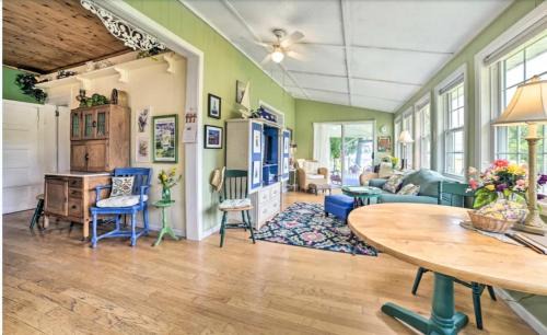 De Tour Village House | The Colorful Lake Huron Home
