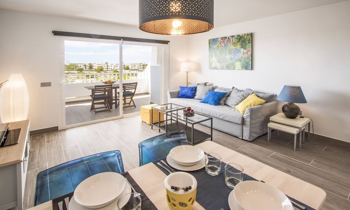 Costa Teguise Apartment | The Colors House 629, near the beach in Costa Teguise, Lanzarote