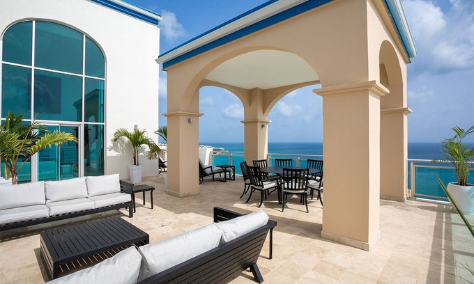 Maho House | The Cove | Beach Front - Located in Exquisite Simpson Bay with House Cleaning Included