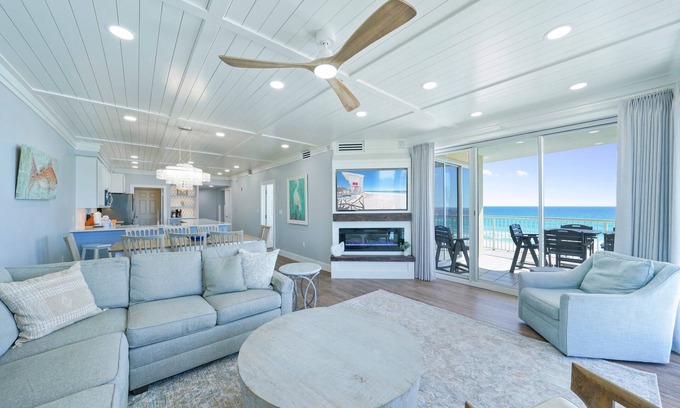 Miramar Beach Condo | The Crescent 201 Beachfront Condo w/Free Beach Service