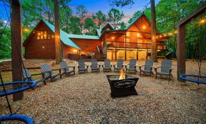 Broken Bow Cabin | The Eastwood · Ultimate Game Room! Skee-Ball, Arcade + Ping-Pong