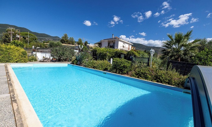 Sanremo Villa | The Eden of Roses and Glamping area is, relax, view, pool, spa, garden BBC Wifi