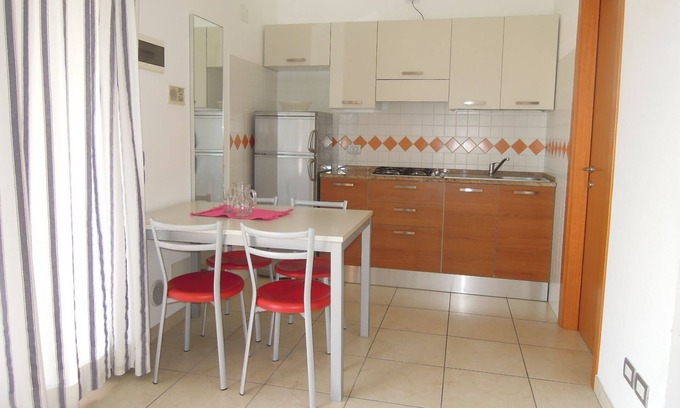 Bibione Apartment | The Villa Flaminia is a small building without elevator 400 metres from the beach in the close proxi