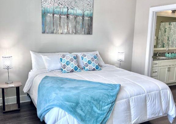 Northeast Raleigh Apartment | The King & Queen Suite