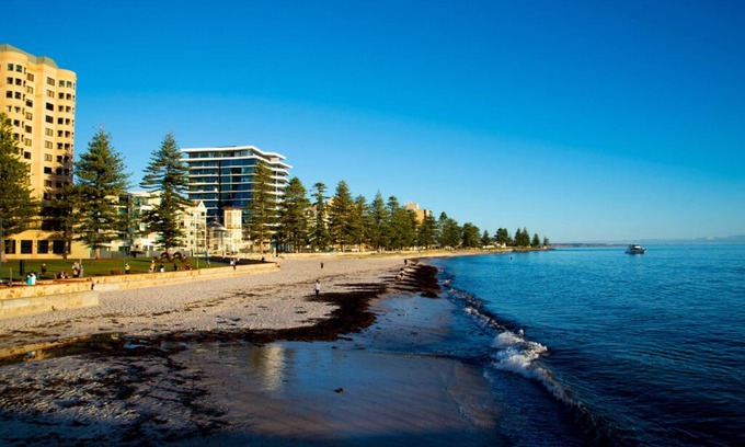 Glenelg North House | The Loft Glenelg, Cosy-oasis beachsidenEntire home, Private fenced backyard