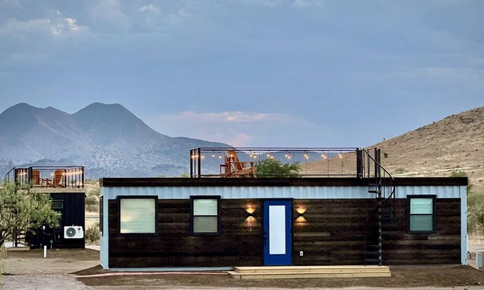 Alpine House | The Longhorn Stunning Container Home-In Alpine