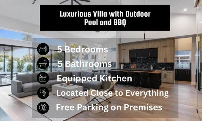 Camelback East Villa | The Mason - Luxurious Paradise in Phoenix with Heated Pool