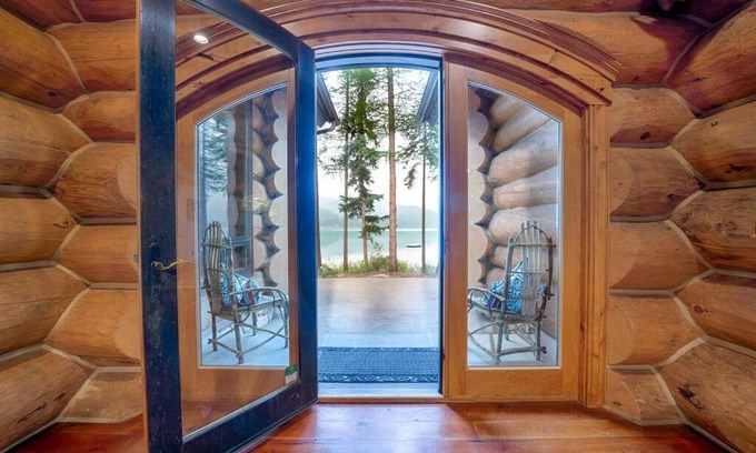Marion House | The Montana Manor, Custom Log Estate Sleeping 14