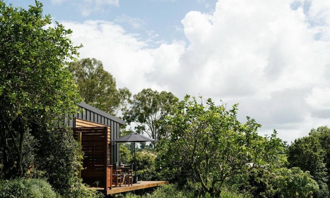 Clunes House | The Nest, Tiny House With a View. Byron Hinterland