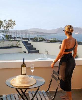 Akrotiri Hotel | The Noverian Bios Caldera Sunset Suites