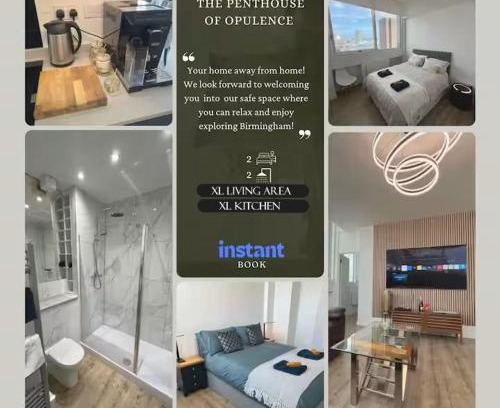 Theatreland Birmingham Apartment | The Penthouse Of Opulence