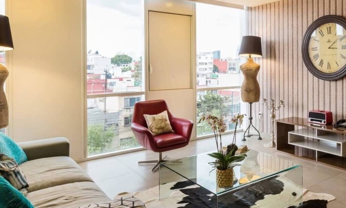 Miguel Hidalgo Apartment | The Plaza - Stylish 1 BDR in Carso