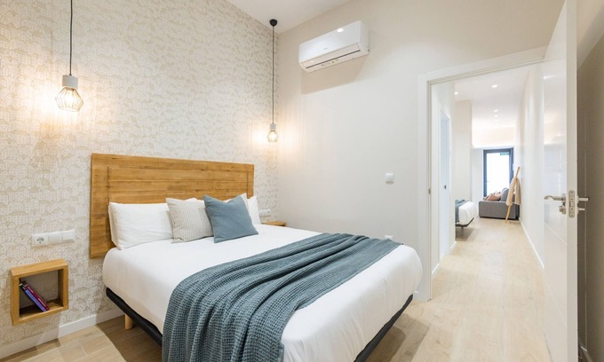 Poblats Maritims Apartment | The Port Beach Valencia Room VI by Florit Flats