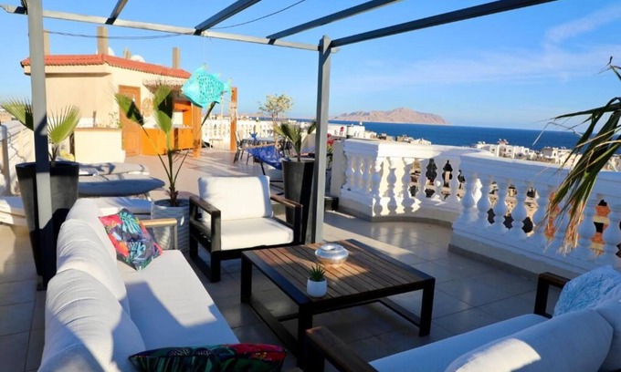 Sharm El Sheikh Apartment | The Rooftop - Amazing Apartment 3 Rooms - Sea View - Sharm el Sheikh