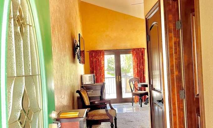 Tri-Cities Ski Chalet | The Santina Suite a Tuscany inspired space providing a relaxing retreat.