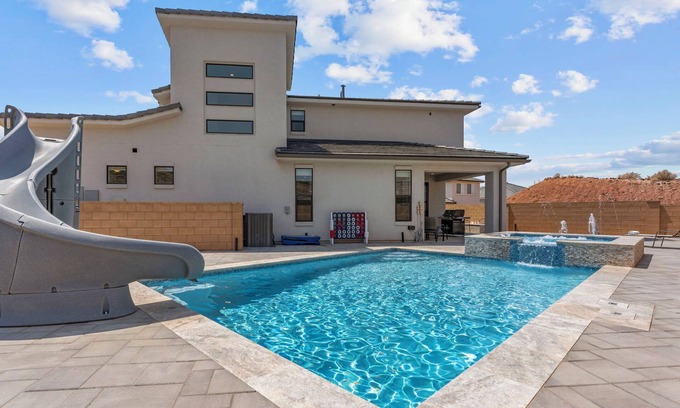 Washington House | The Splash Yard: Private Pool + Splash Pad