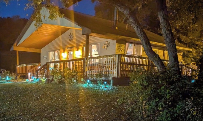 Mesick Cabin | The stars are shining bright . Come and enjoy this pet friendly cabin.