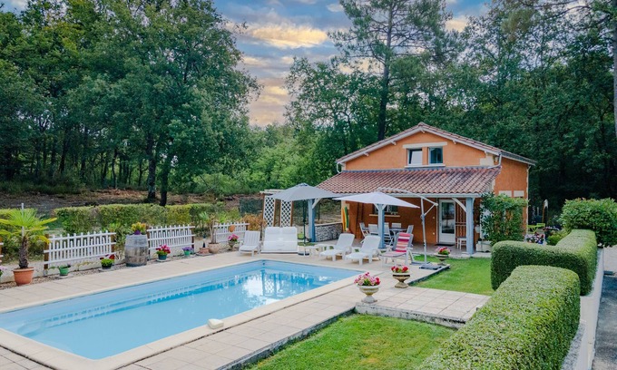 Pomport House | The Villa du Mas des Chênes with Pool: The Art of Living in Périgord