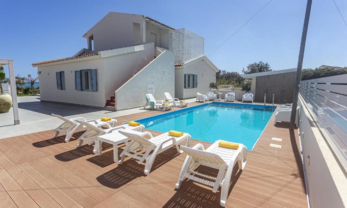 Municipio 5 Apartment | The villa offers a spacious, sea facing terrace ideal for taking in the stunning views