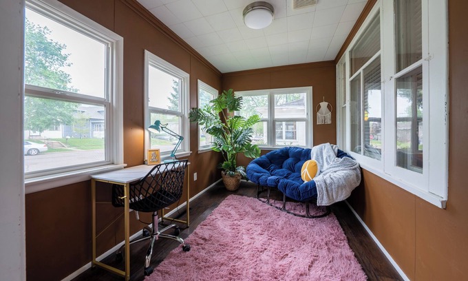 Sioux Falls House | The Ziggy - 4 bedroom house close to downtown