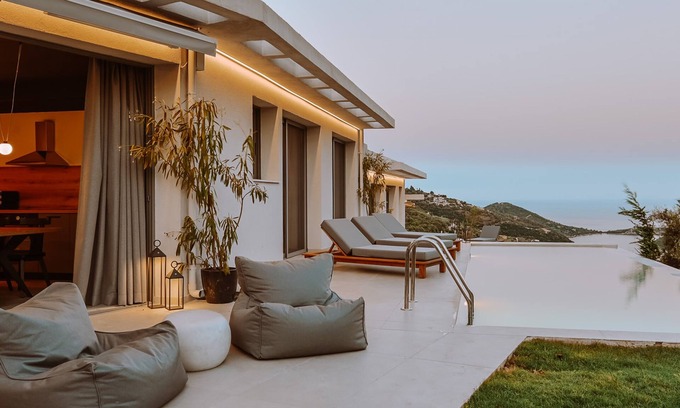 Evgiros Villa | Theros Villa II with Private Pool