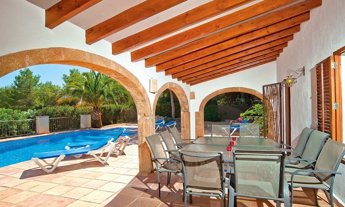 Trencall Villa | This 4-bedroom villa for up to 8 guests is located in Javea and has a private swimming pool and Wi-F