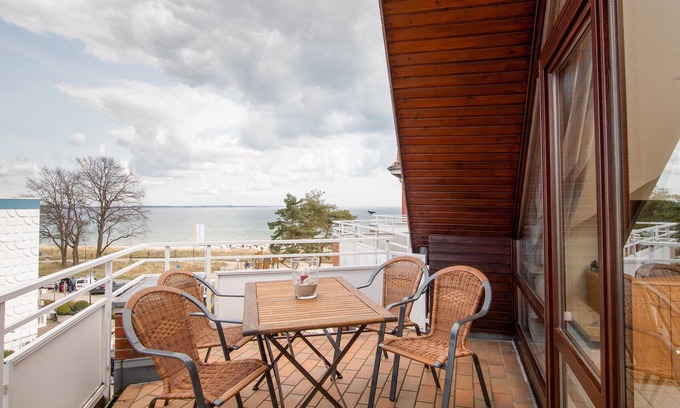Scharbeutz Apartment | This comfortable 3-room apartment on the 3rd floor.