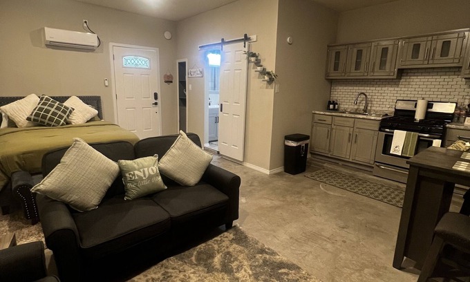 Biggs Field Apartment | This is a luxuriously new cozy studio