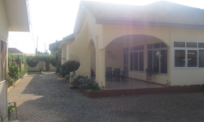 Teshie Villa | Three bedroom self- catering apartment with pool- fully self contained V3