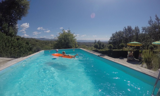 Saturnana House | Three cottages with pool in a quiet location with panoramic views amidst olives