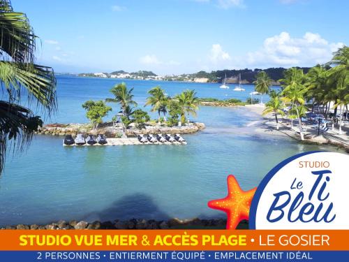 Pointe de la verdure Apartment | Ti Bleu Studio vue mer & accès plage