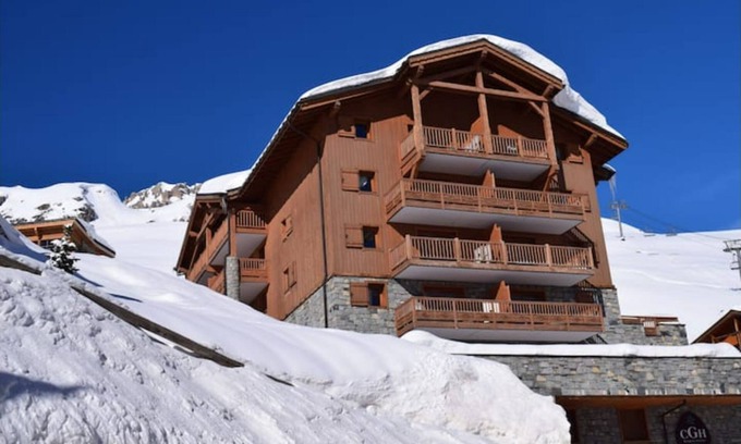 Les Almes Apartment | Tignes2100 Le Télémark - T3/55m² -6/8 p. South view