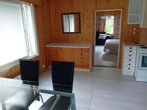 Hankasalmi Apartment | Tilava yksiö suurella puutarhalla