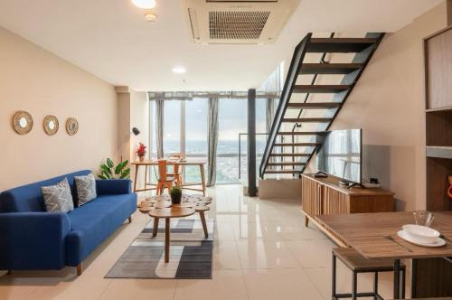 Tangerang Apartment | Time Suit Cozy loft with WiFi and pool