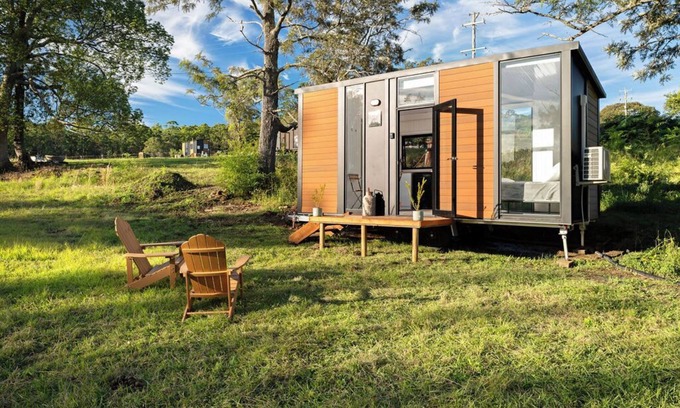 Glenreagh House | Tiny Creekside Cabin by Tiny Away