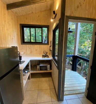 Bajos de Lircay Ski Chalet | Tiny house Roble en Vilches alto