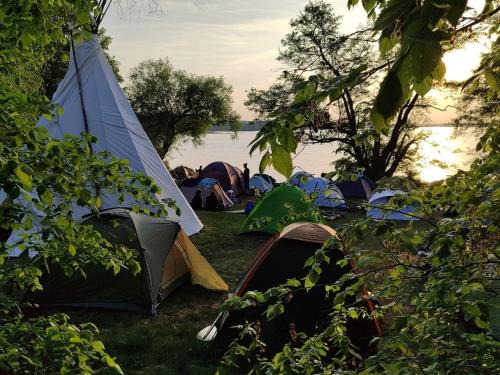 Oberhavel Other | Tipi Camp für Gruppen direkt am See, an der Mecklenburger Seenplatte