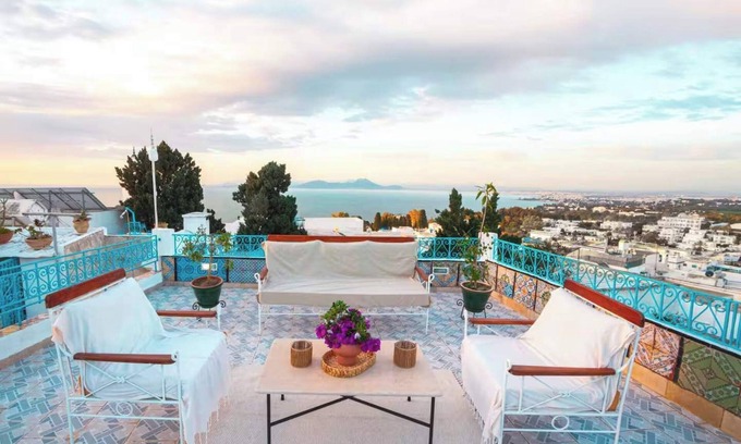 Sidi Bou Said Villa | Maison l'Étoile de Sidi Bou Saïd - 360° sea view