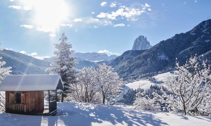 Ortisei Apartment | Together Apartments Martina 1+2 can accommodate up to 12 people.