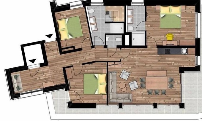 Dienten am Hochkoenig Bed & Breakfast | Top 19 Penthouse with sauna - Wildbach Lodge Dienten