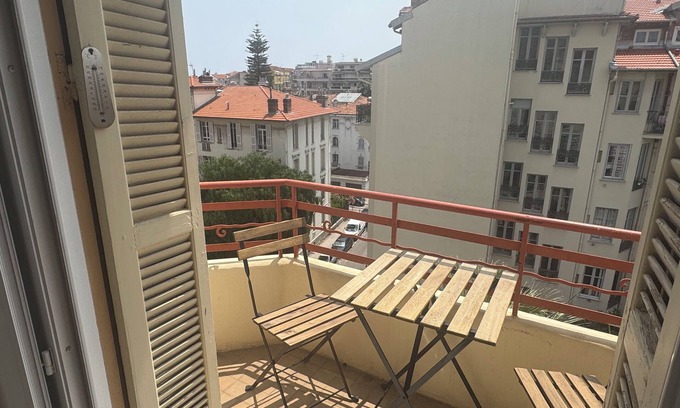 Gambetta Apartment | Top Floor, Central, Steps from the sea
