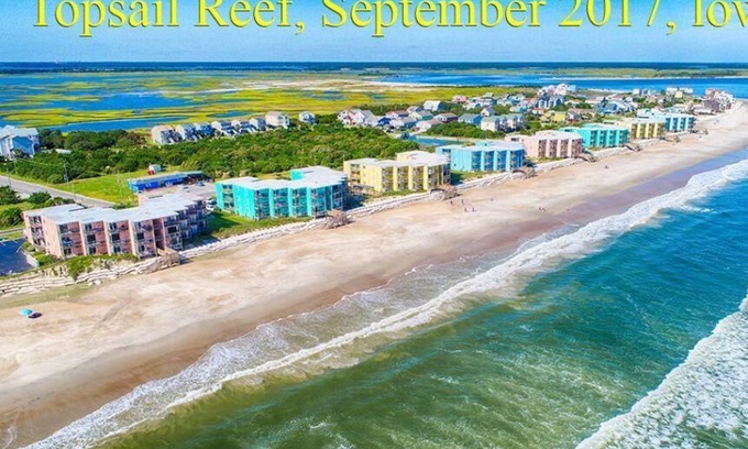 Sneads Ferry Condo | Topsail Reef 289 | Oceanfront Condo | Sleeps 4