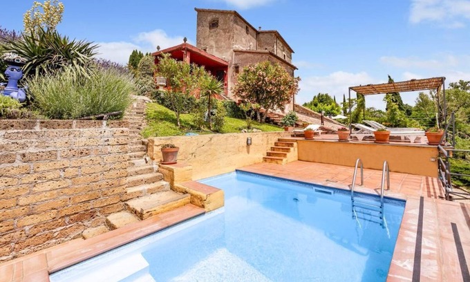 Lubriano Villa | Torre Del Melograno With Heated Pool