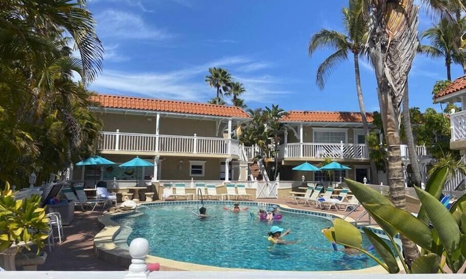 Bradenton Beach Apartment | Tortuga Inn Beach Resort # 229 Island Condo, 2Bdrm
