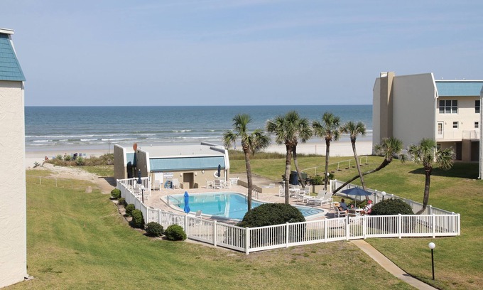 Crescent Beach Condo | Tradewinds Condominium Top Floor - Ocean View Condo #113